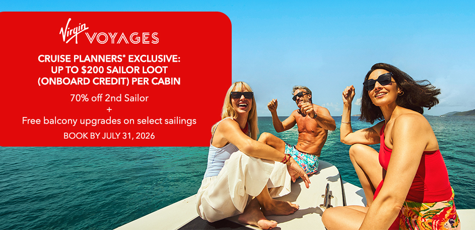 Virgin Exclusive Onboard Credit, Savings & Balcony